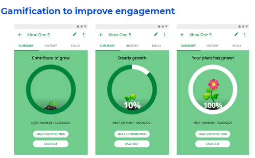Gamification concepts developed to address stimulation and novelty weaknesses.