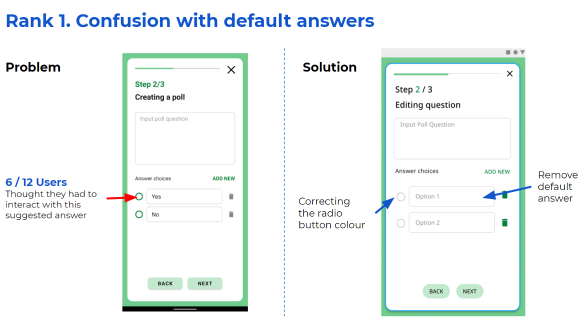 First identified improvement to the Cashpool interface.